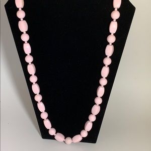 Retro bubblegum pink necklace